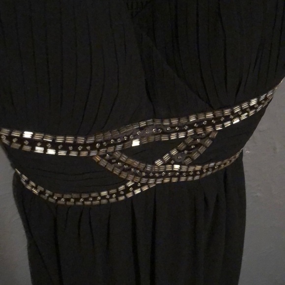 Formal Black midi dress. - Picture 3 of 3